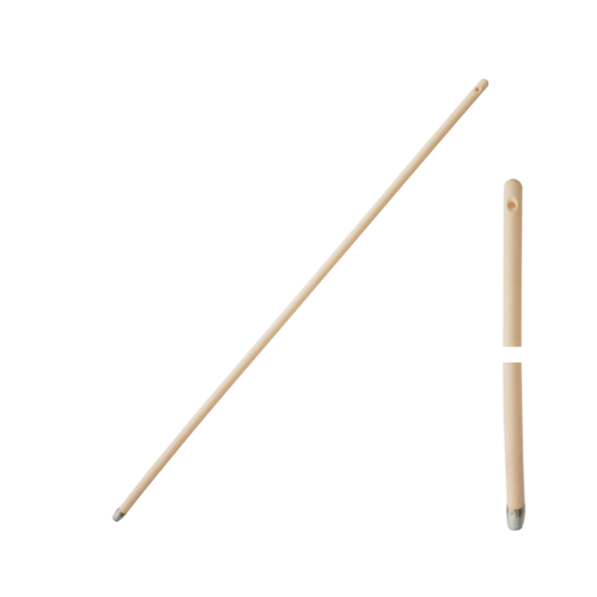 Bild von Holzstiel Ø 24 mm - mit Schraubgewinde